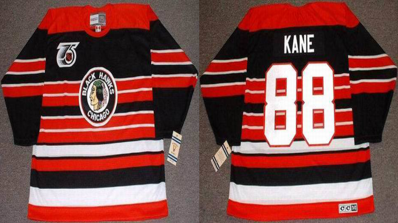 2019 Men Chicago Blackhawks 88 Kane red CCM NHL jerseys